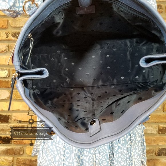 Kate Spade Andee Cobble Hill Blueberry Cobbler New - Picture 14 of 15